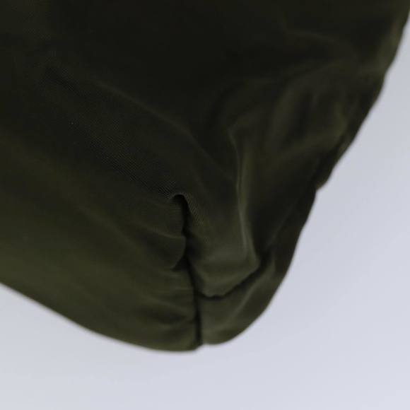 PRADA Tote Bag Nylon Khaki Auth 75638 - Picture 9 of 16